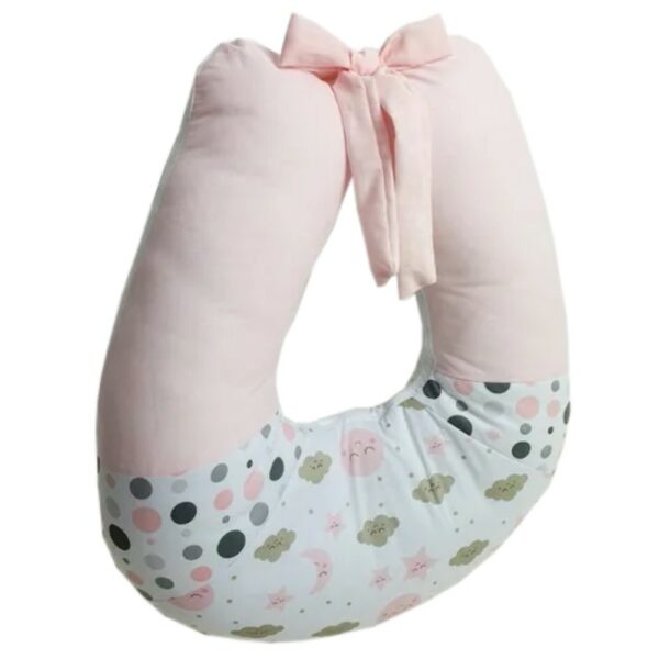Bebê travesseiros lua forma confortável amamentação amamentação
